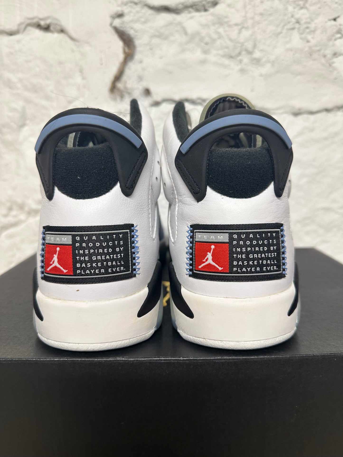 Air Jordan 6 UNC White Sz 6.5Y