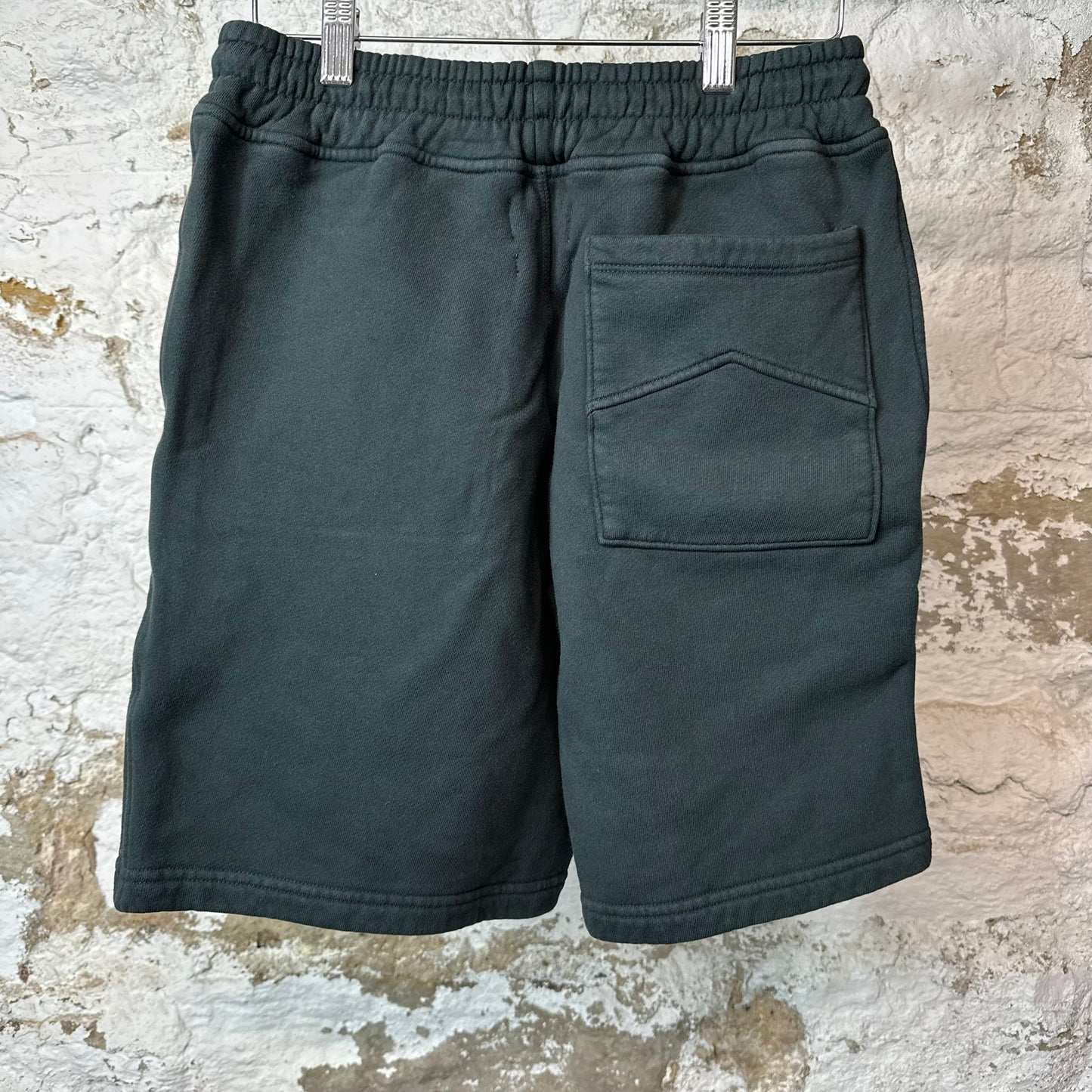 Rhude Black Script Black SweatShorts