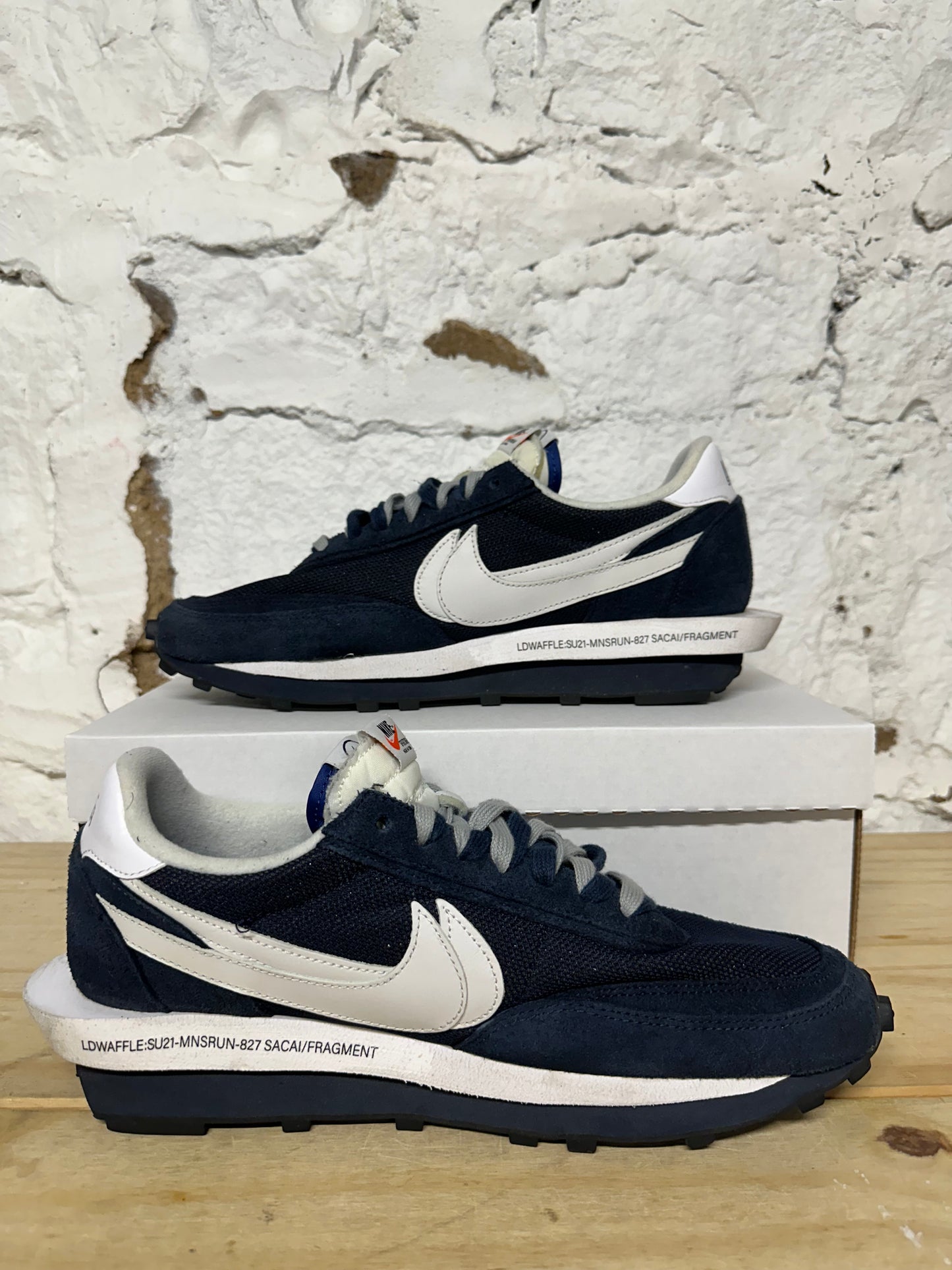 Nike LD Waffle Sacai Fragment Blue Sz 12