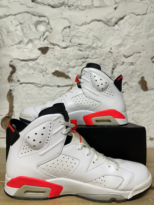 Air Jordan 6 Infrared White Sz 12