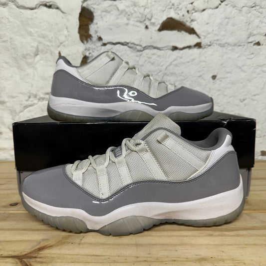 Air Jordan 11 Low Cement Grey Sz 9.5