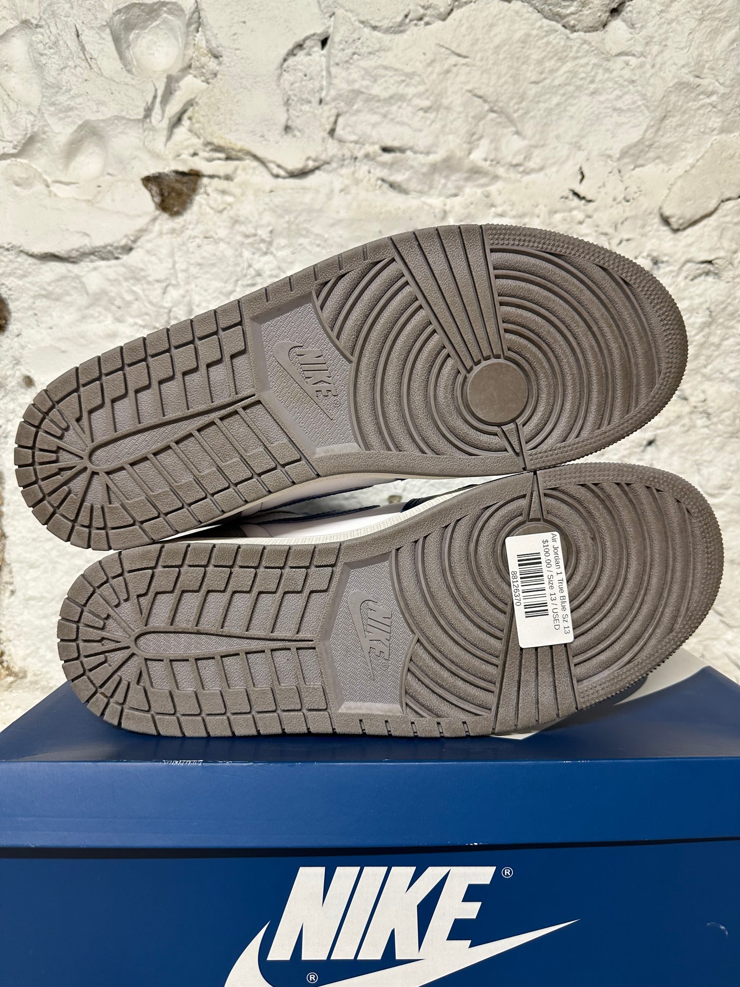 Air Jordan 1 High True Blue Sz 13