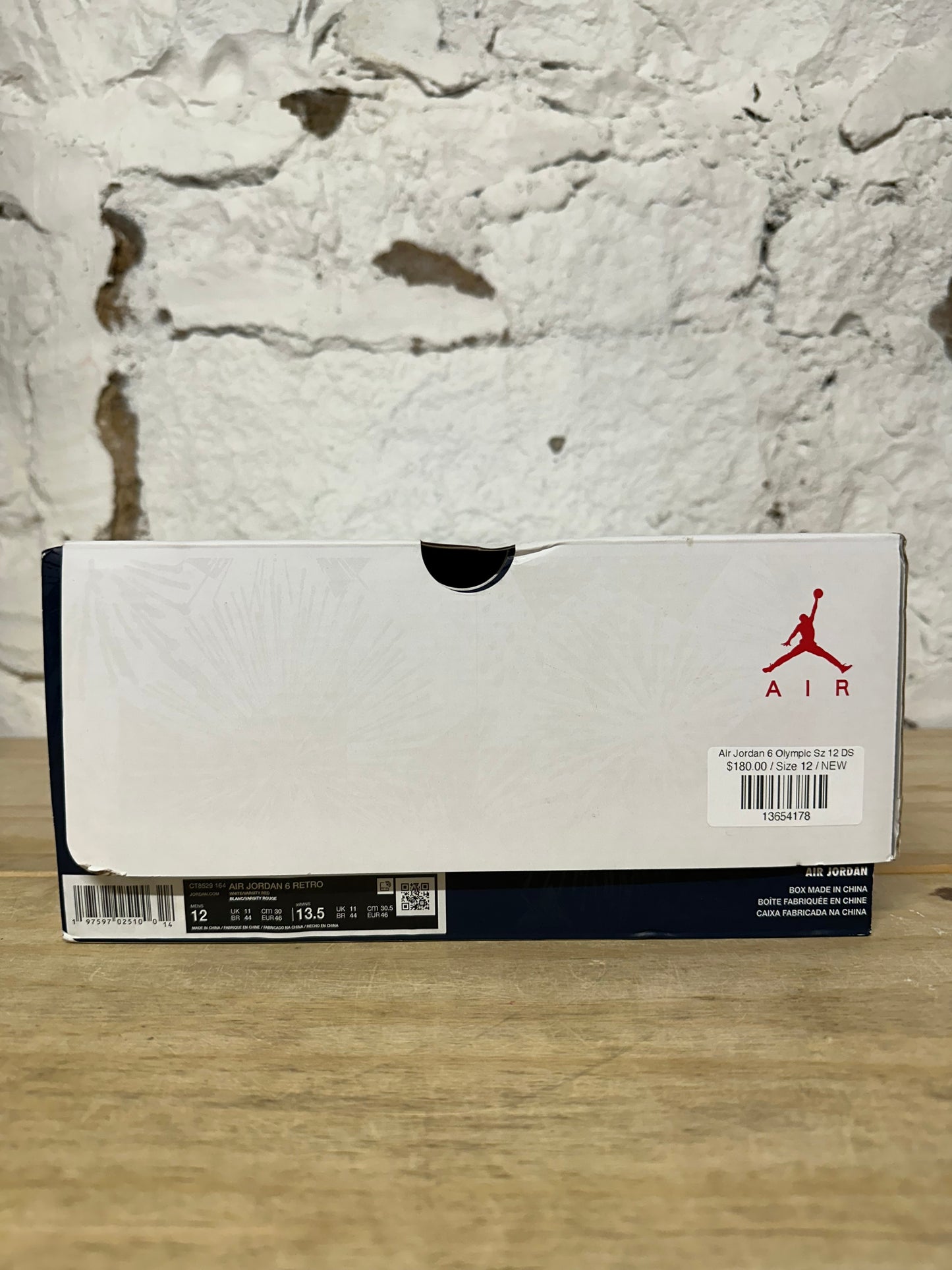 Air Jordan 6 Olympic Sz 12 DS