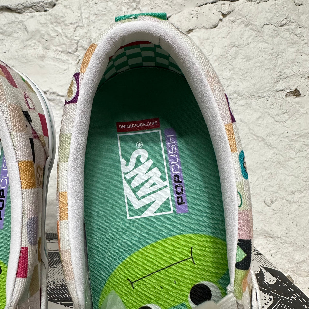 Vans Slip On Frog Skateboards Sz 9.5 DS
