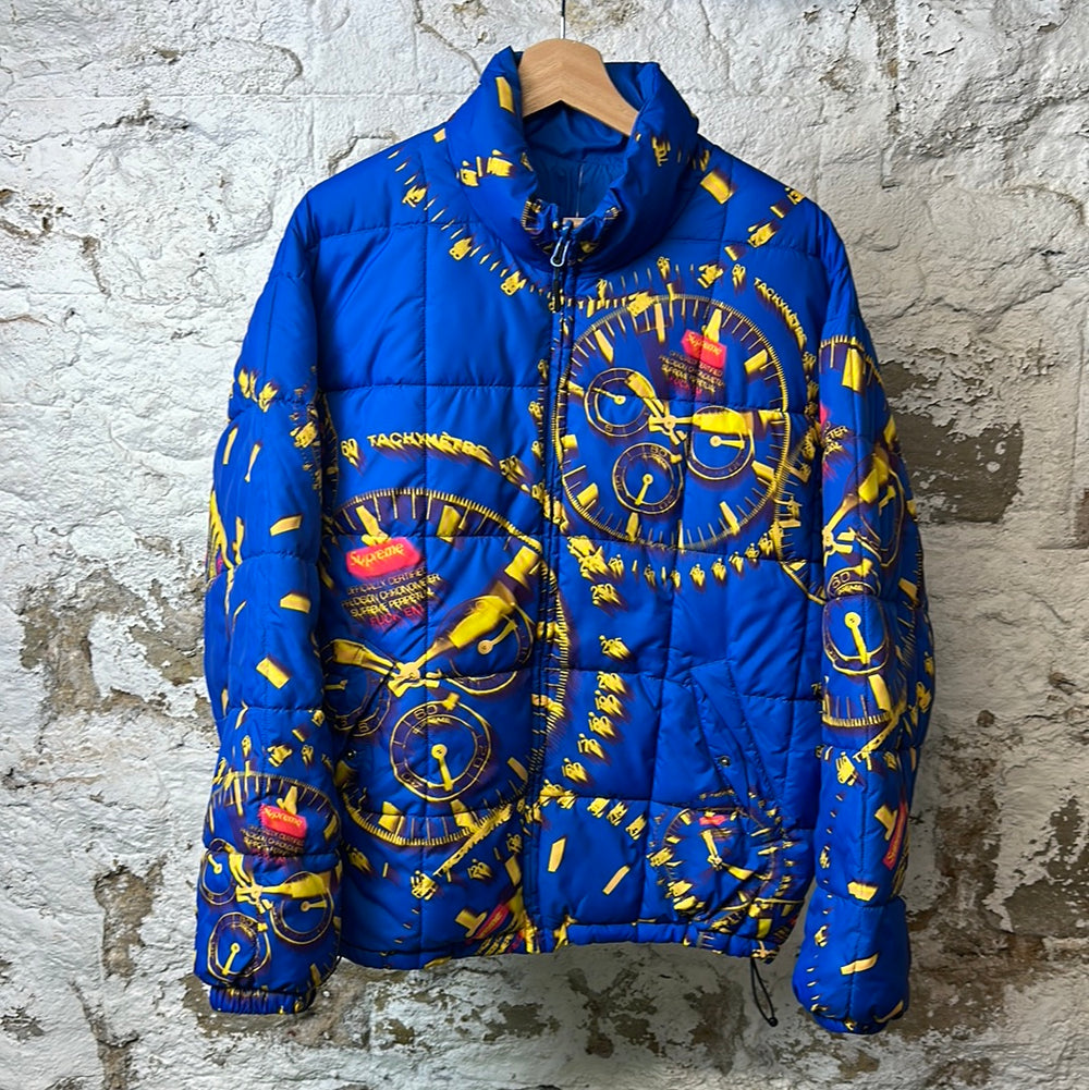 Supreme Watches Jacket Blue Sz M