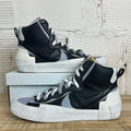 Nike Sacai Blazer Mid Black Grey Sz 13