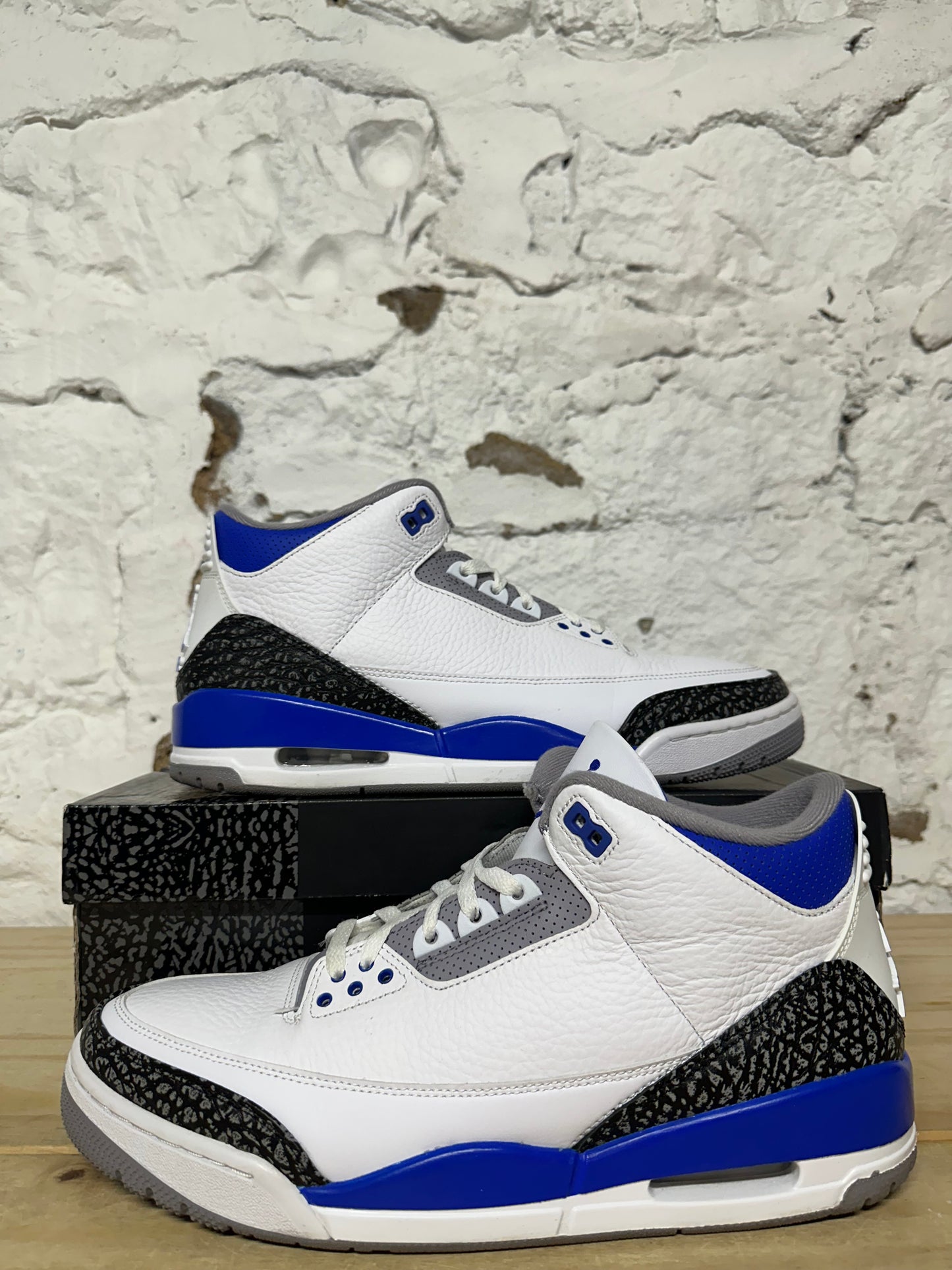 Air Jordan 3 Racer Blue Sz 12