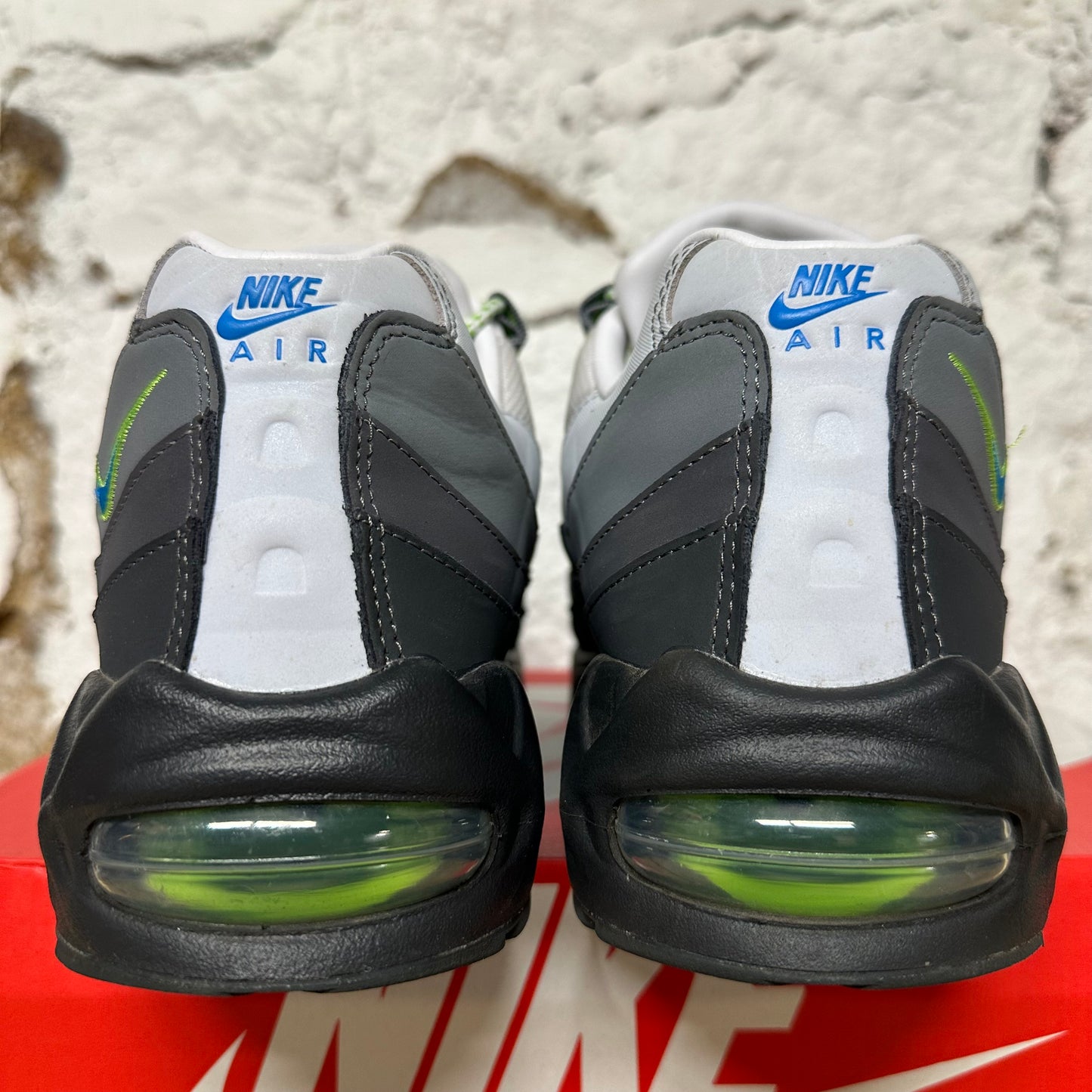 Nike Air Max 95 Big Bubble Green Apple Sz 10.5