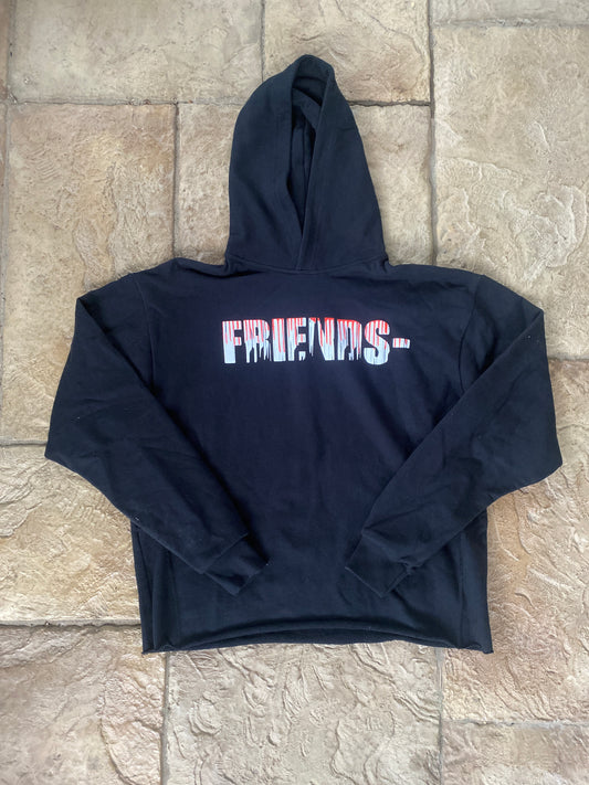 Vlone Dripping Blood Hoodie Black Size S DS