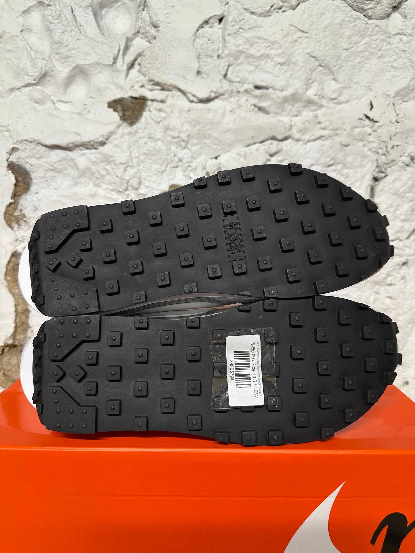 Nike LD Waffle Sacai Fragment Smoke Grey Sz 10.5 DS
