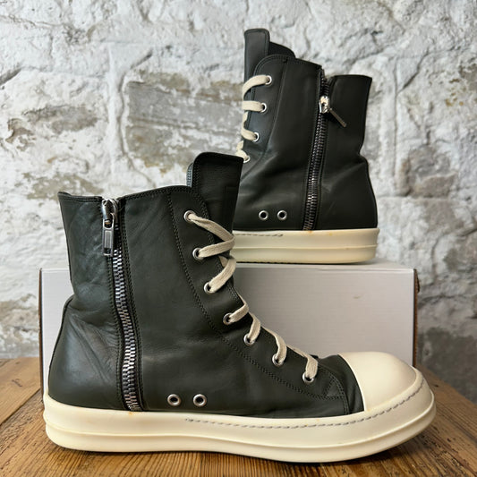 Rick Owens High Moss Milk Sneaker Sz 11 (44)