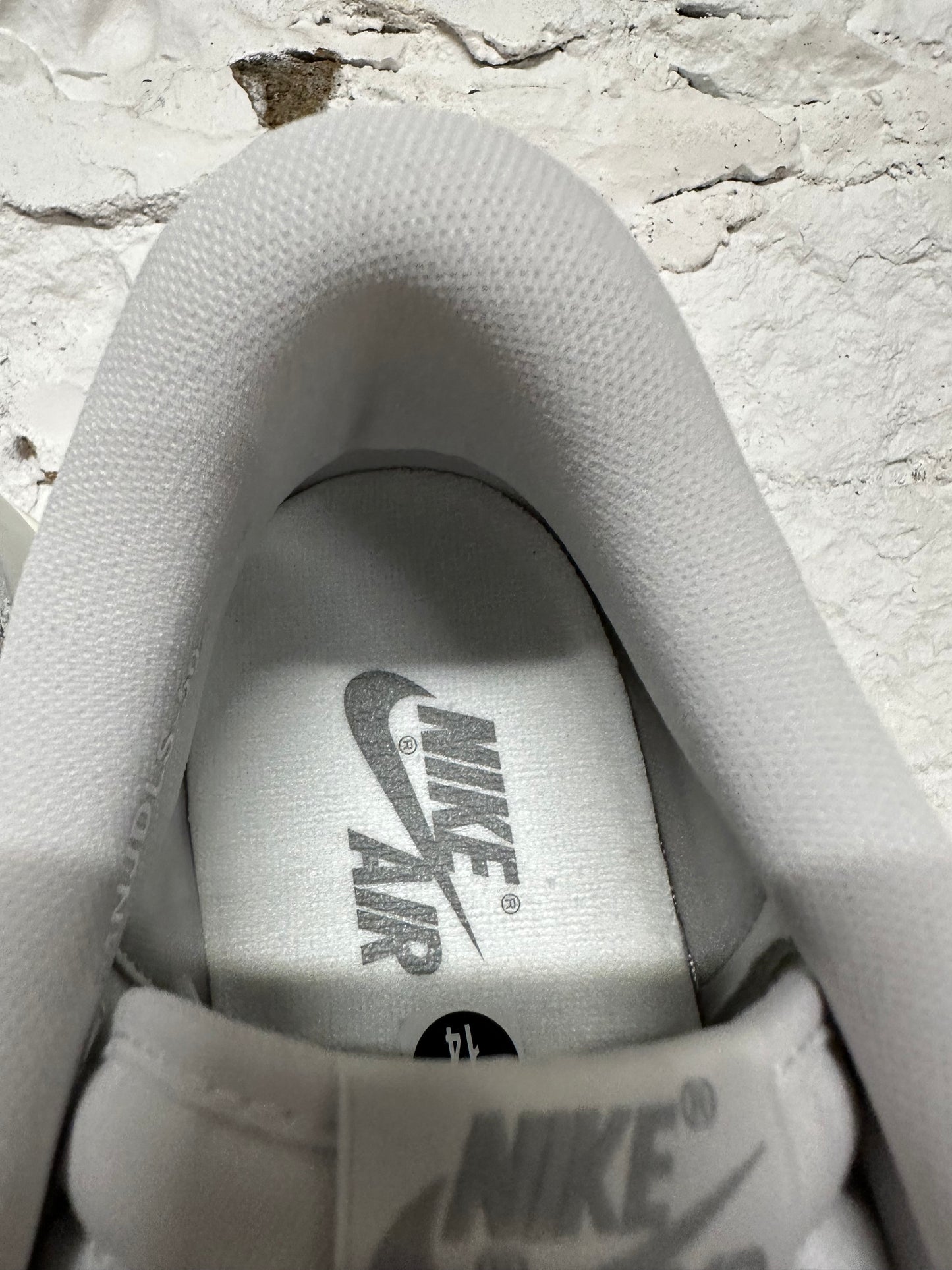 Air Jordan 1 Low Neutral Gray Sz 14 DS