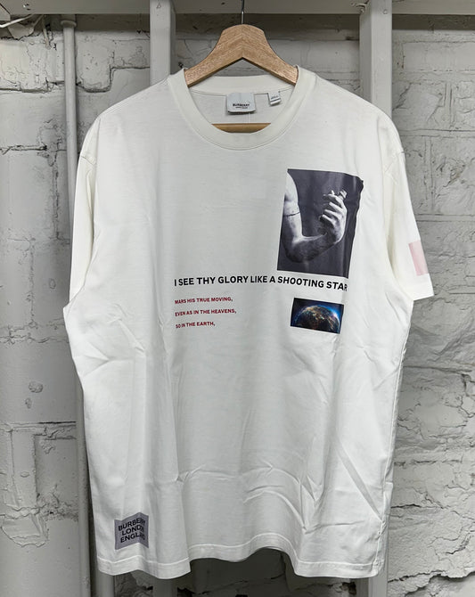 Burberry Glory T-Shirt White Sz S