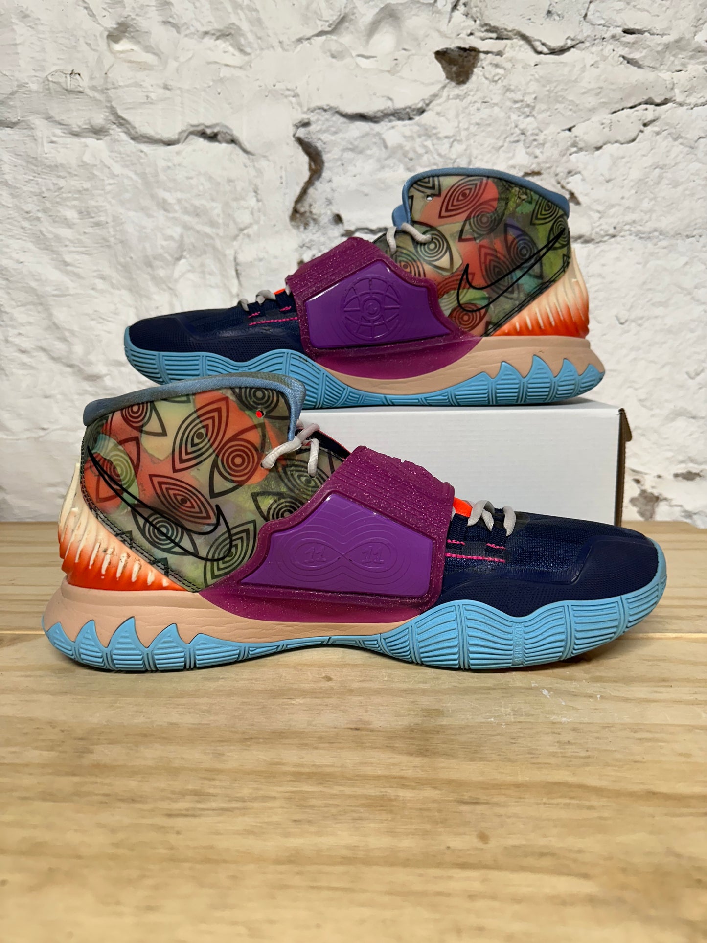 Nike Kyrie 6 Preheat Heal The World Sz 15