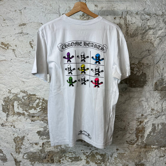 Chrome Hearts Foti Multi Teeter T-shirt White Sz L