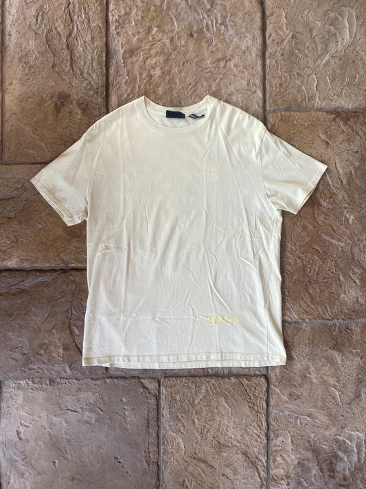 Fear of God Essentials Lime Yellow T-Shirt Sz S