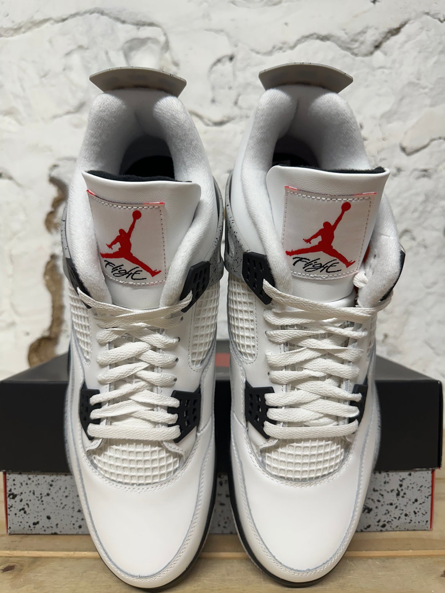Air Jordan 4 White Cement Sz 14 DS