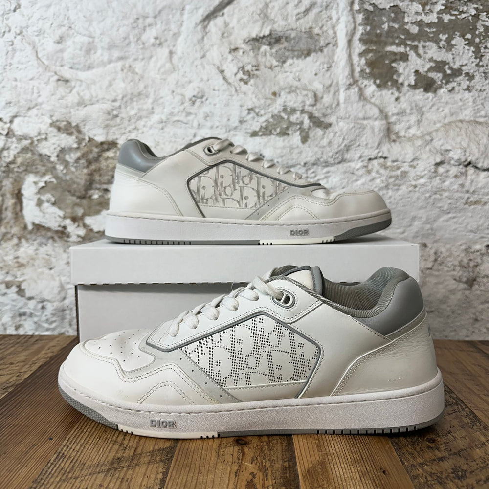 Dior B27 White Monogram Low Sneaker Sz 15 (48) No Box