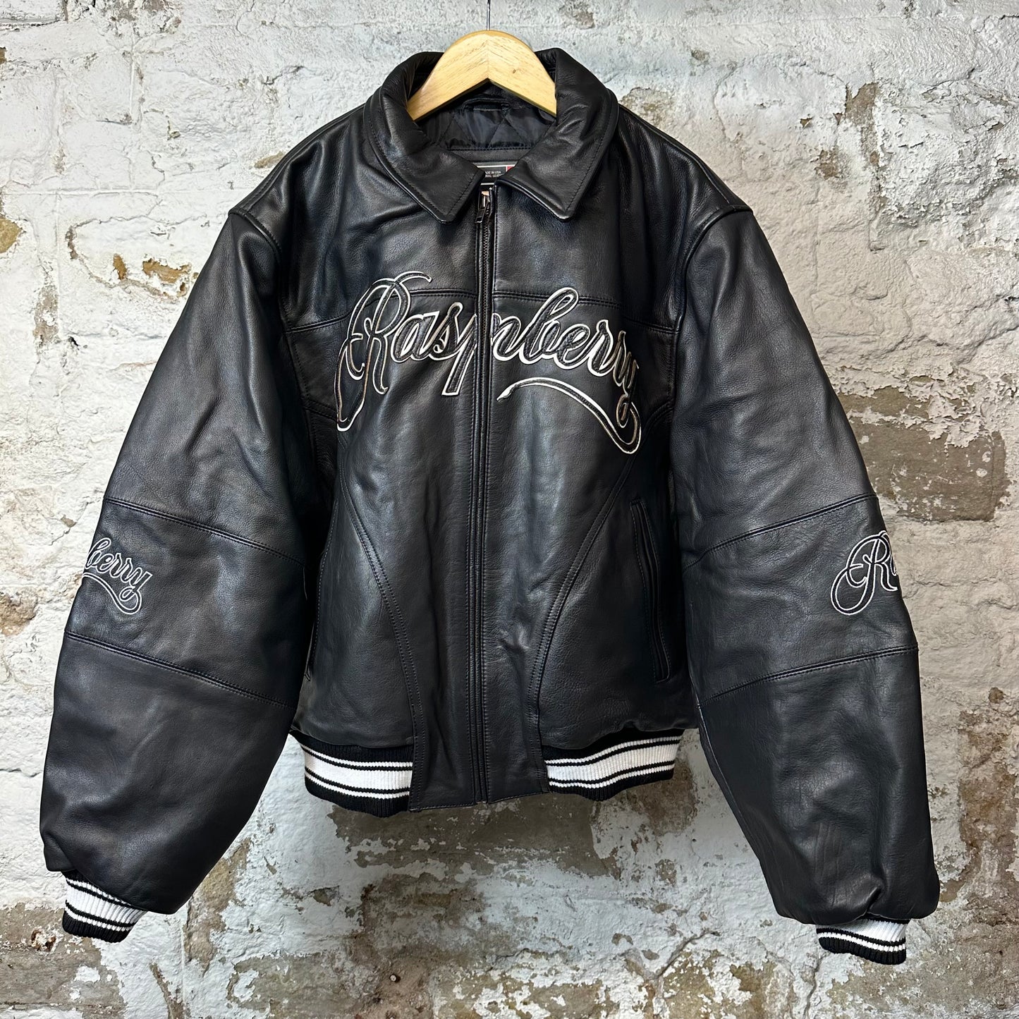 GV Gallery Raspberry Hills GG Leather Jacket