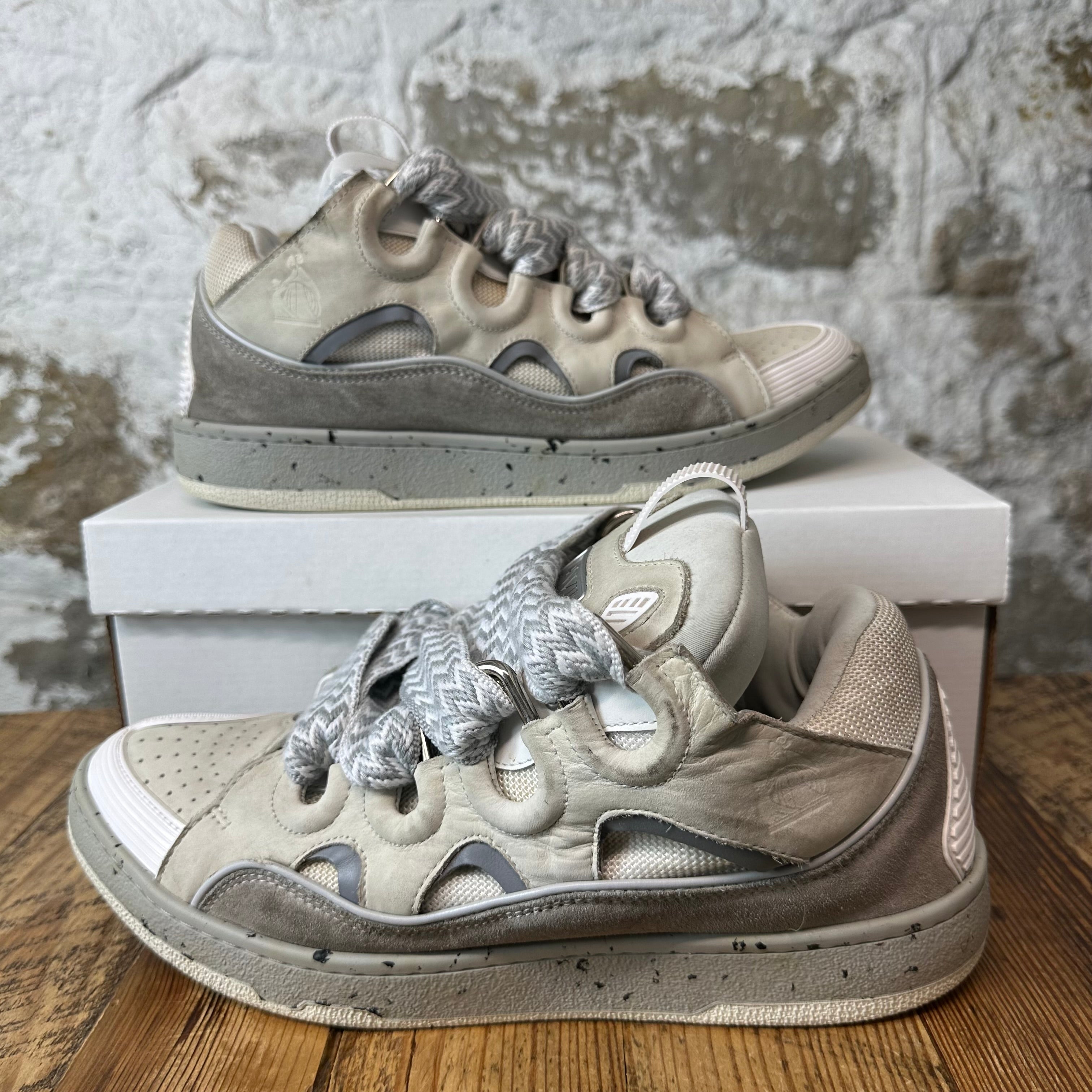 Lanvin Curb Triple Grey Sneaker Sz 11 (44)