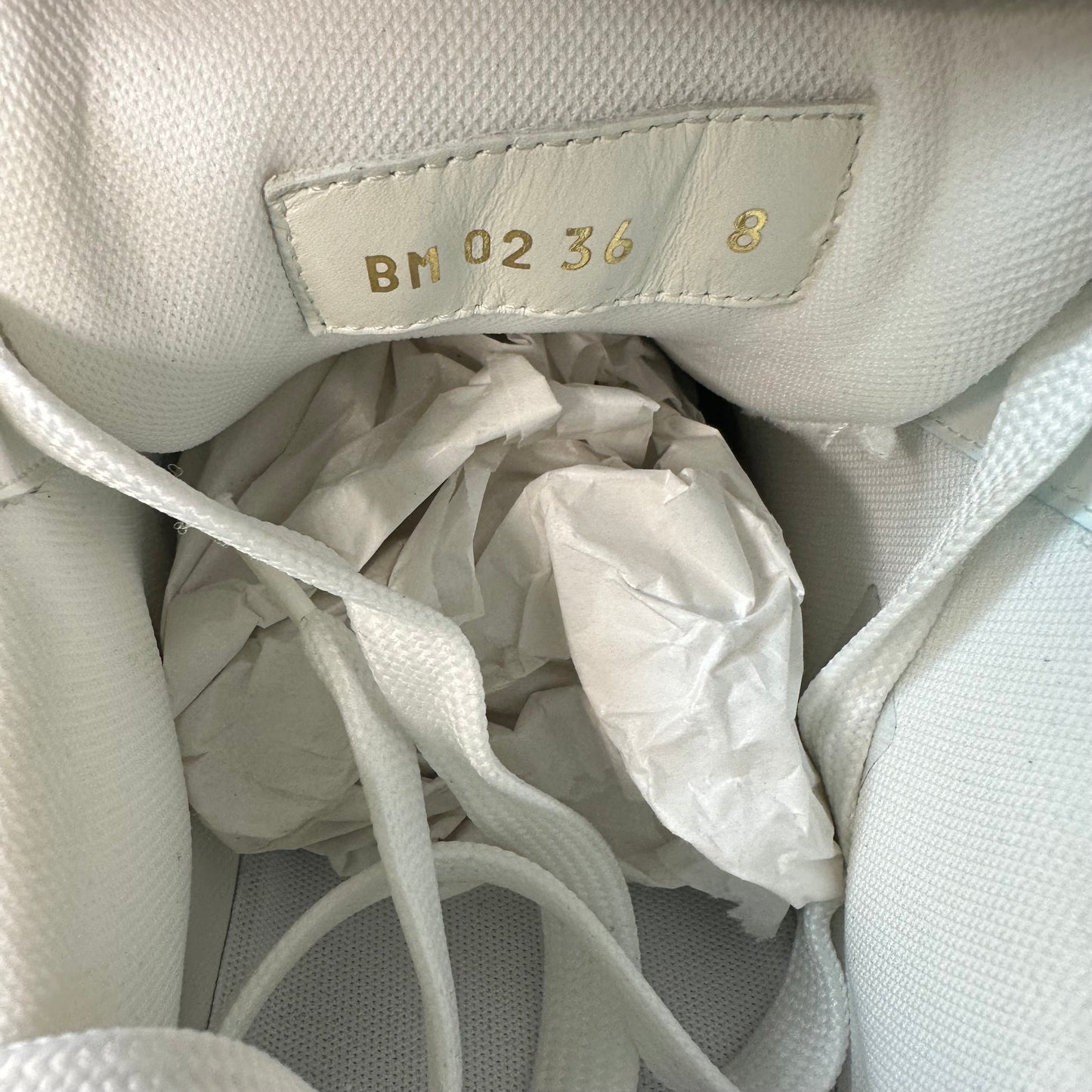 Louis Vuitton Denim Monogram Trainer Sneaker Sz 9.5 (8LV)