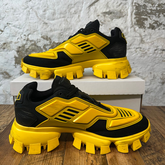 Prada Cloudbust Thunder Black Yellow Sneaker Sz 9 No Box