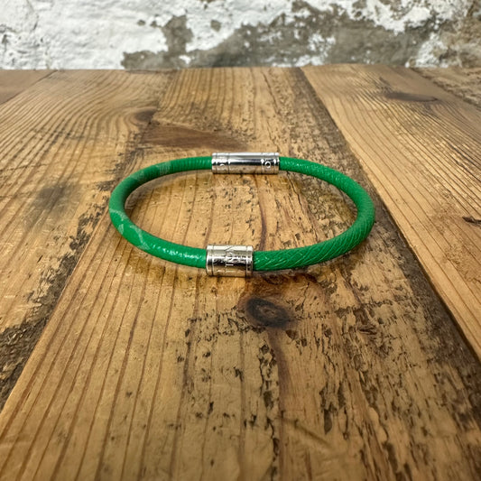 Louis Vuitton Green Monogram Keep It Bracelet