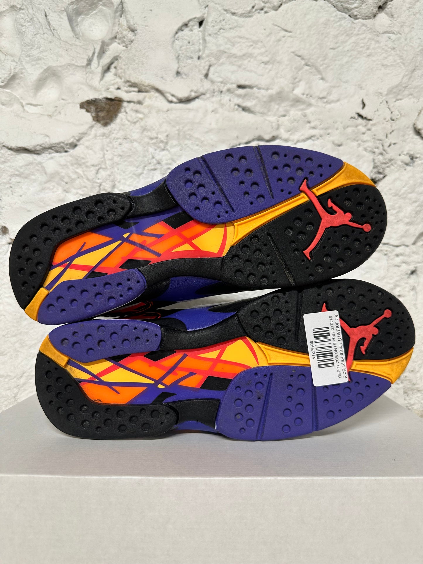 Air Jordan 8 Three Peat Sz 8