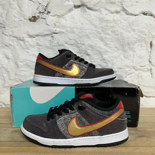 Nike Dunk Low Beijing Metallic Gold Sz 6