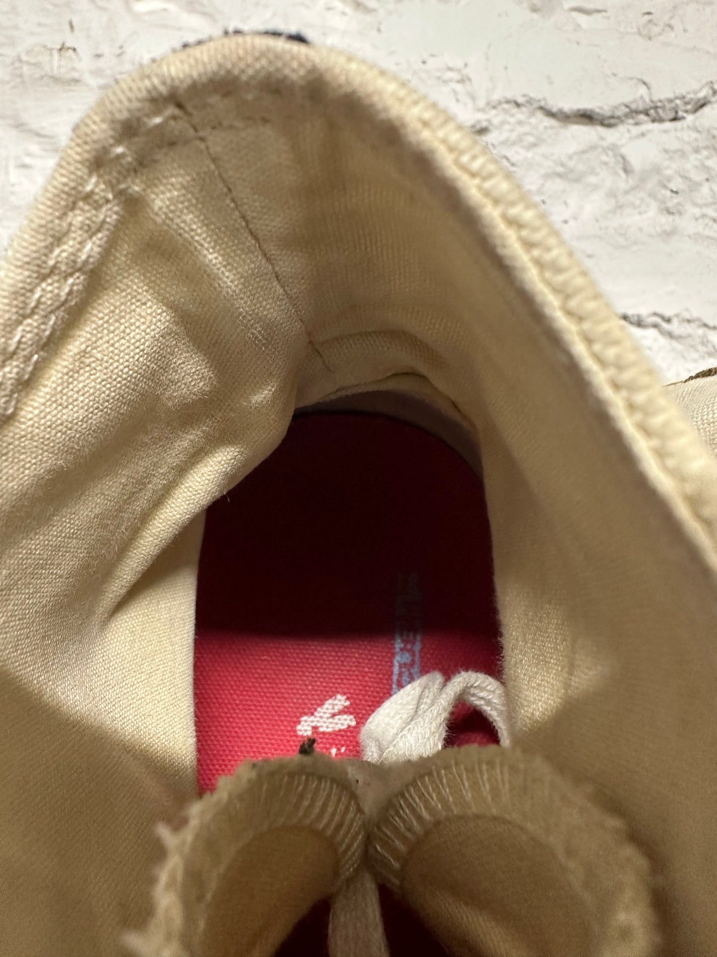 Converse CDG White Red Sz 8.5