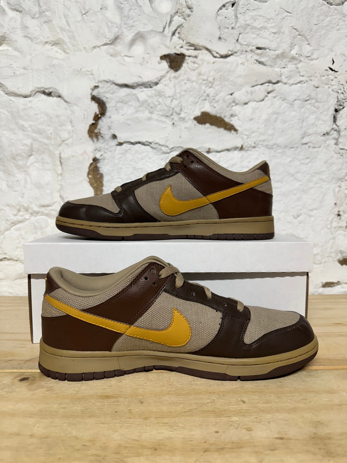 Nike Dunk Low 6.0 Dark Brown Tan (2008) Sz 10