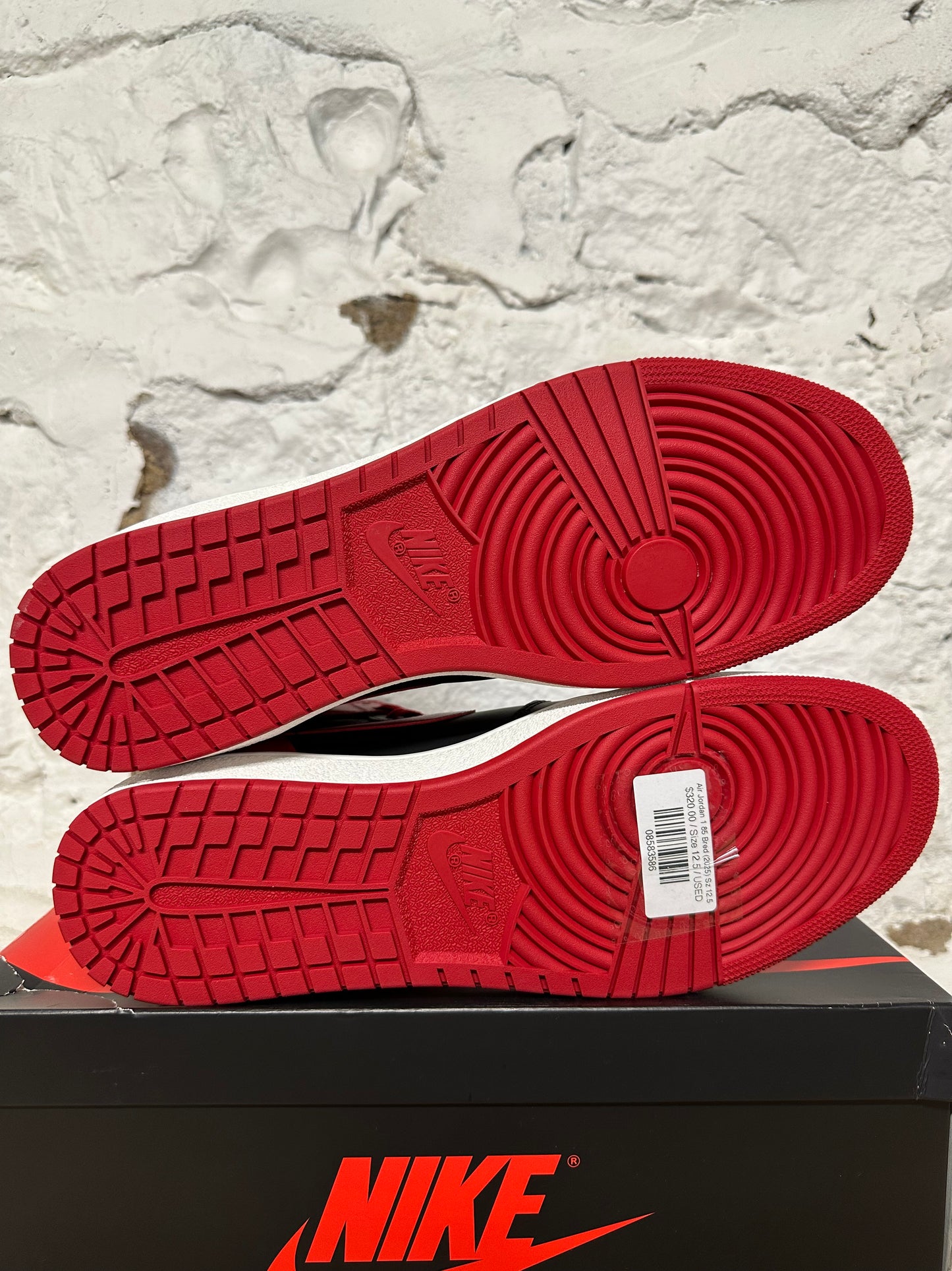 Air Jordan 1 High '85 Bred Sz 12.5