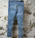 Amiri Plain Blue Denim Jeans Sz 36