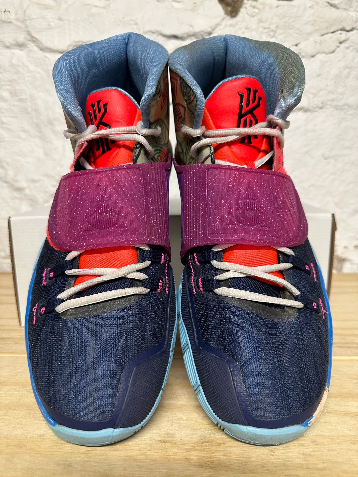 Nike Kyrie 6 Preheat Heal The World Sz 15