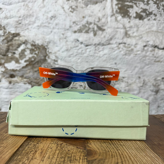 Off-White Clear Mulitcolor Glasses W/ Box