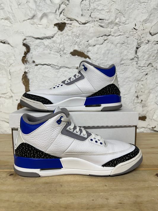 Air Jordan 3 Racer Blue Sz 11