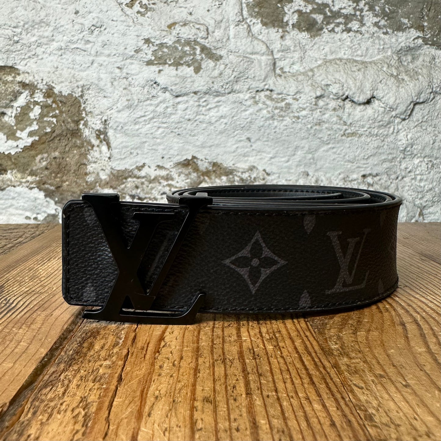 Louis Vuitton Graphite Monogram Belt Sz (90/36)