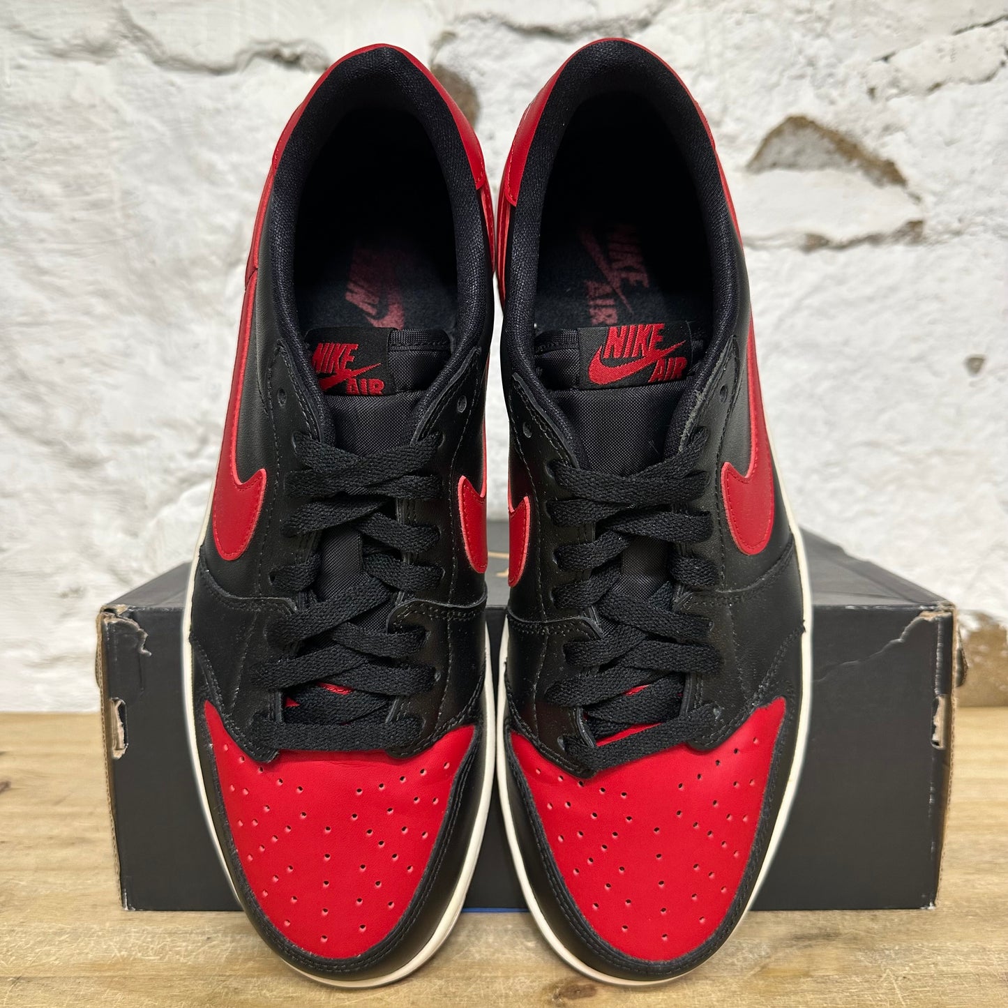 Air Jordan 1 Low Bred (2015) Sz 10