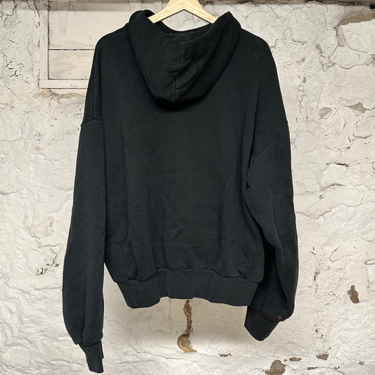 Fear of God Essentials Black Arc Logo Hoodie Sz M