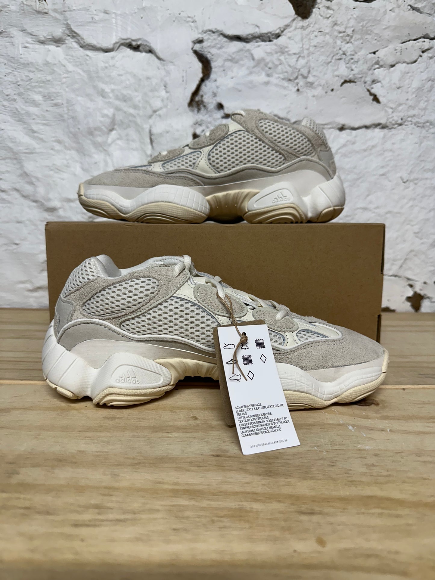 Yeezy 500 Bone White Sz 7 DS