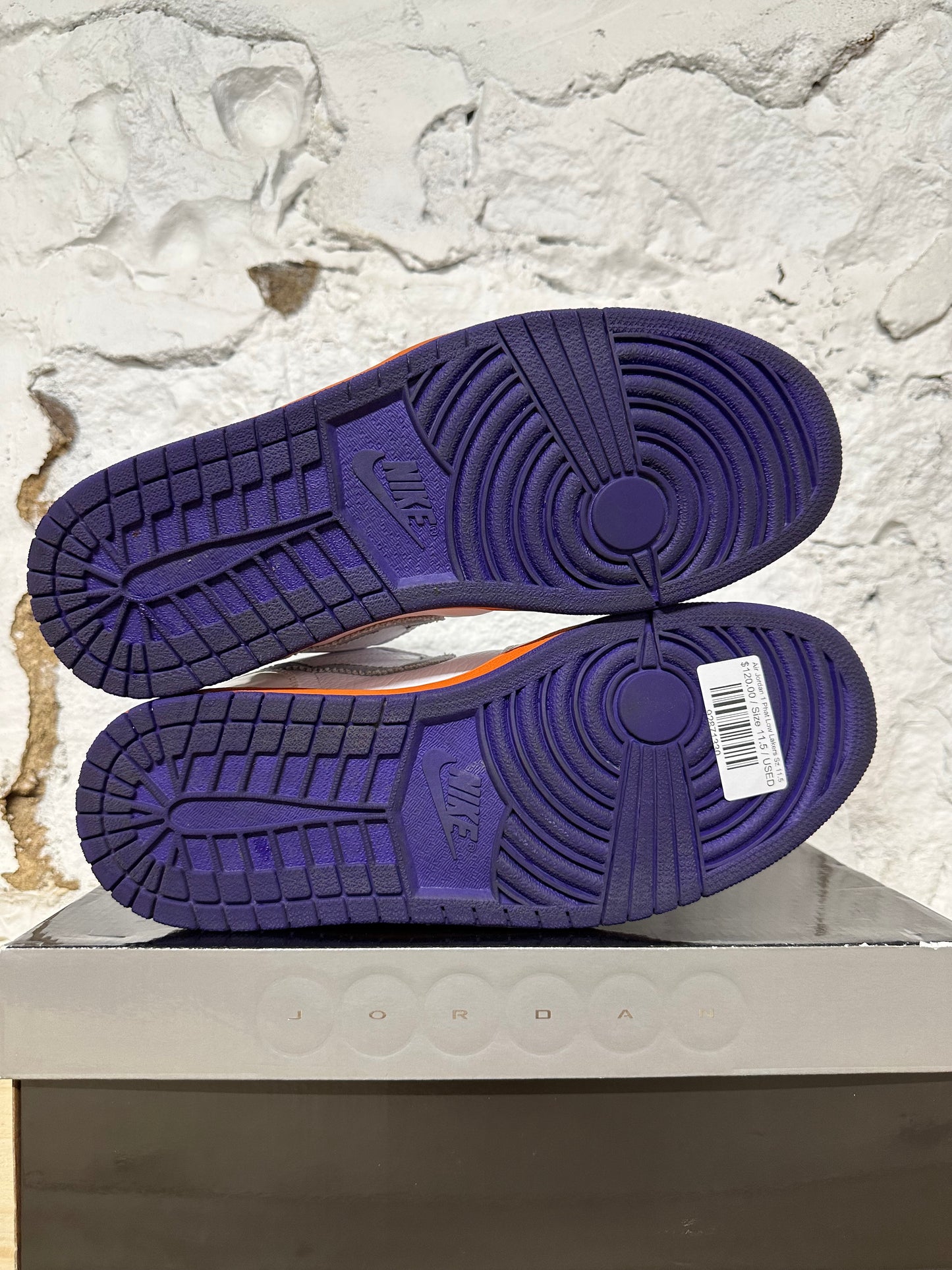 Air Jordan 1 Phat Low Lakers Sz 11.5