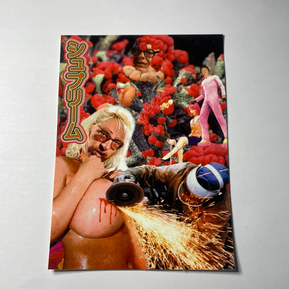 Supreme Sekitani La Norihiro Grinder Sticker