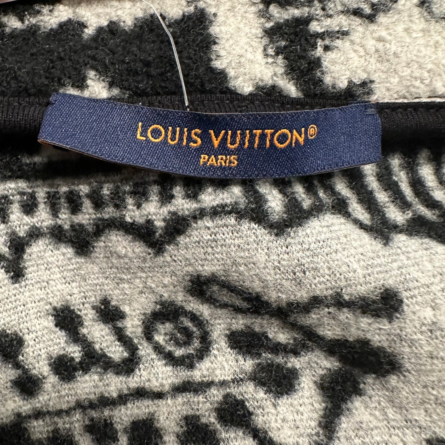 Louis Vuitton Comics Trucker Jacket Black White Sz M