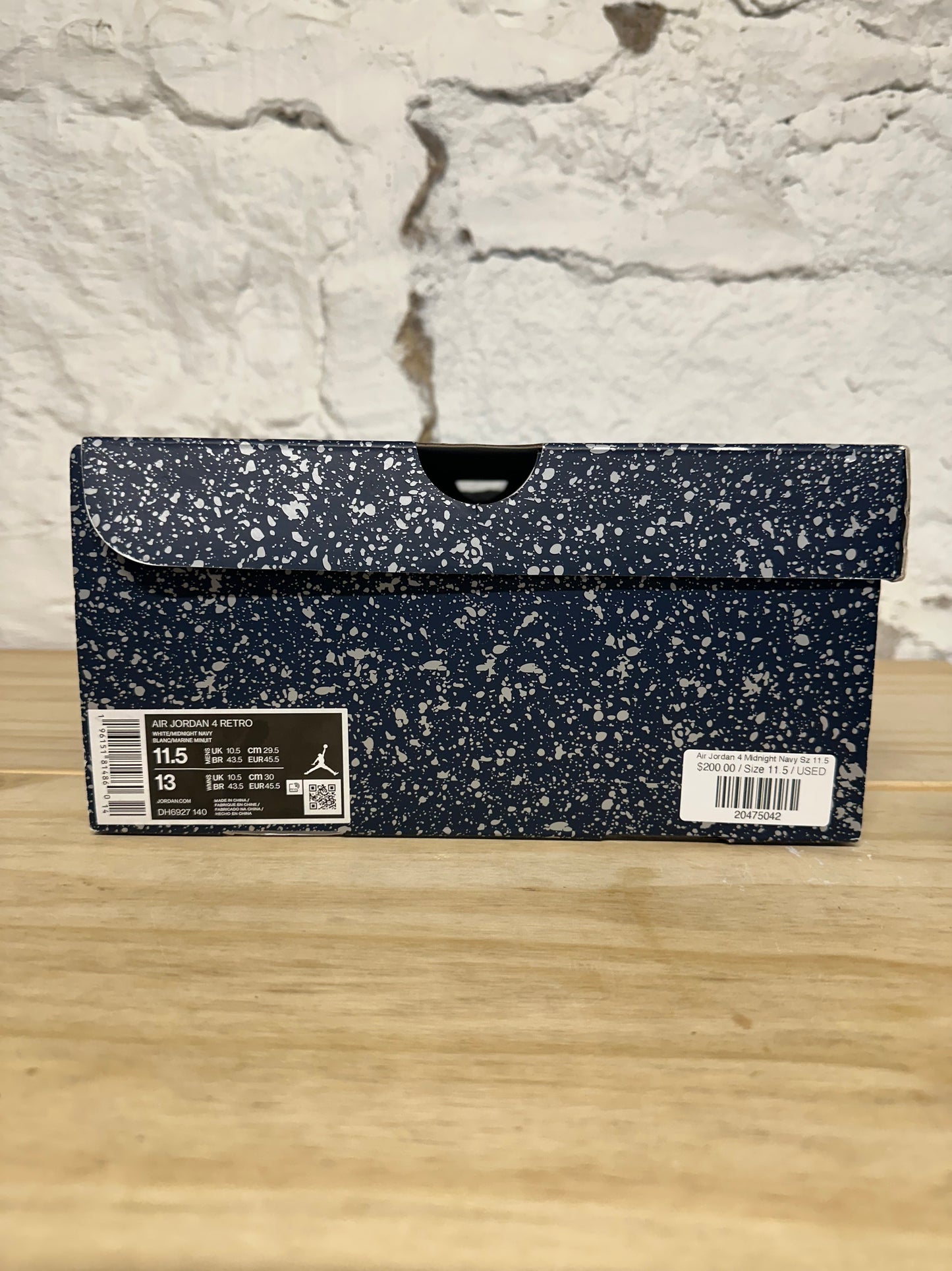 Air Jordan 4 Midnight Navy Sz 11.5