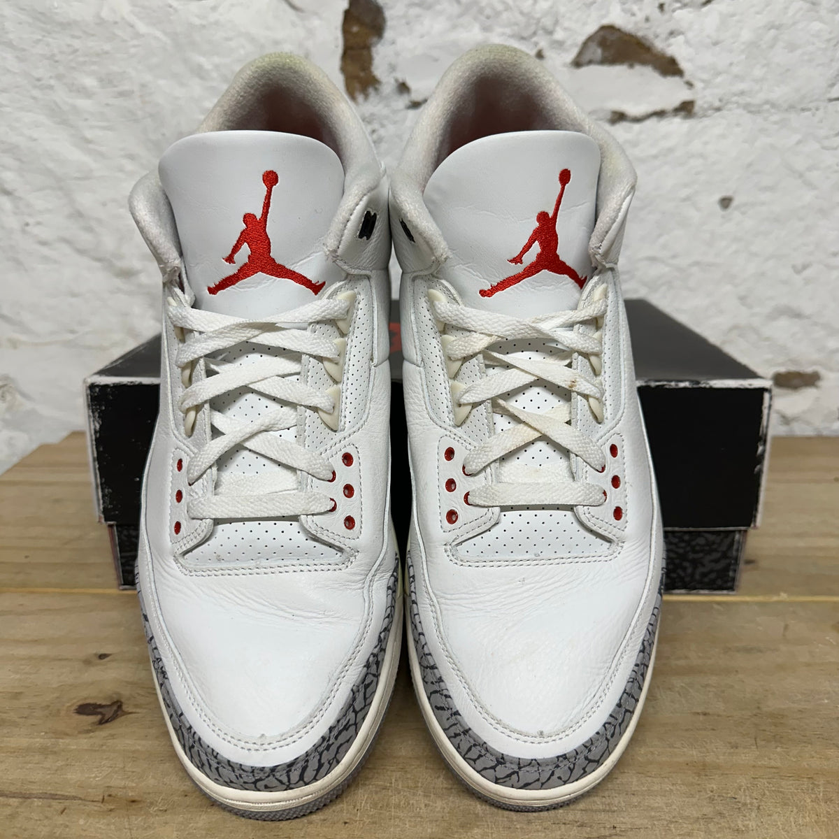 Air Jordan 3 White Cement Reimagined Sz 13