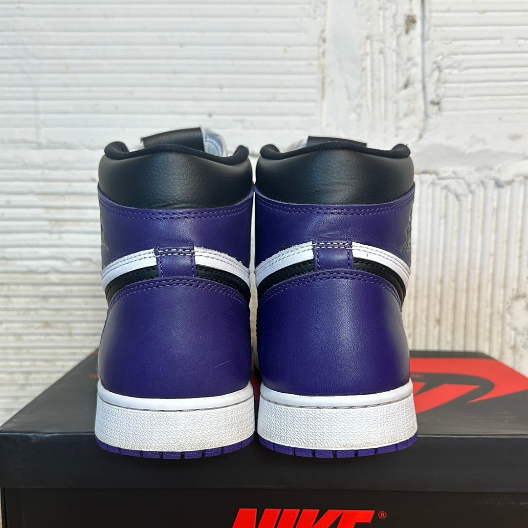 Air Jordan 1 High Court Purple 2.0 Sz 10