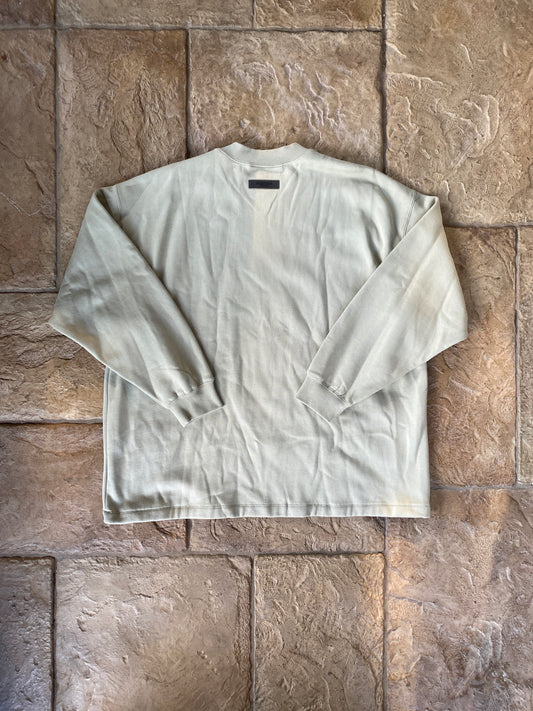 Fear of God Essentials Sea Foam Crewneck Sz XL DS