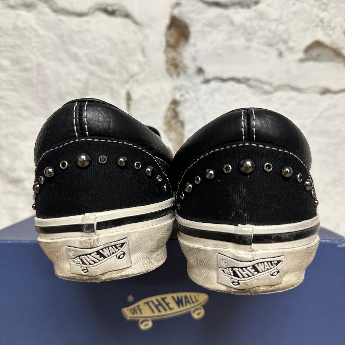 Vans LX Classic Slip On 98 Pearlized Blackout Sz 8.5