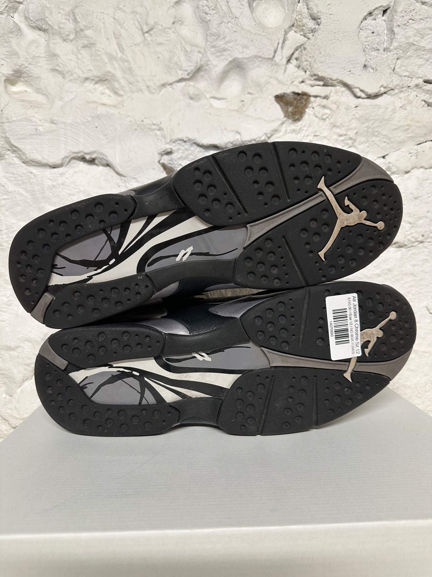 Air Jordan 8 Chrome Sz 12