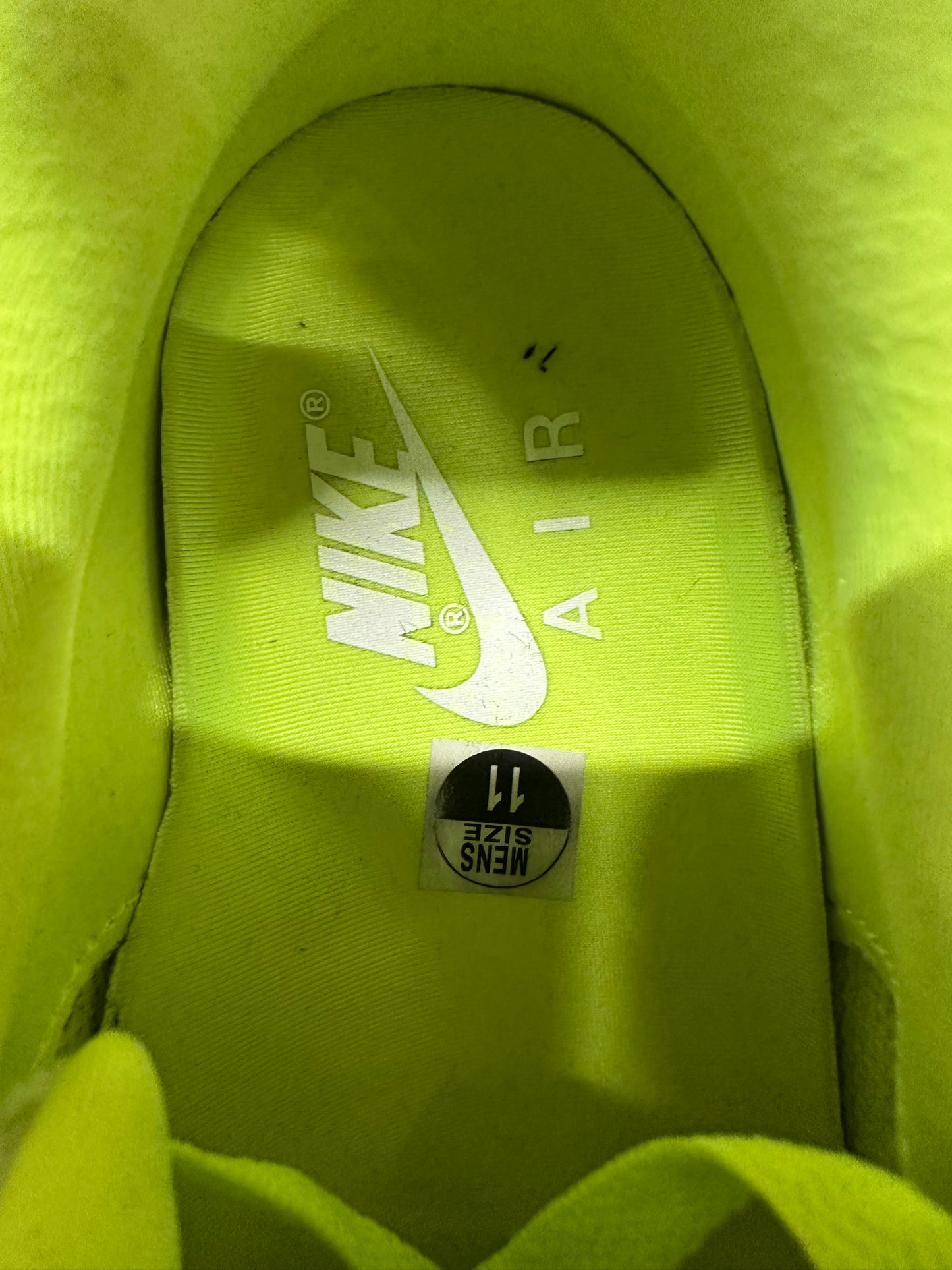 Nike Air Max 1 PRM Volt Sz 11